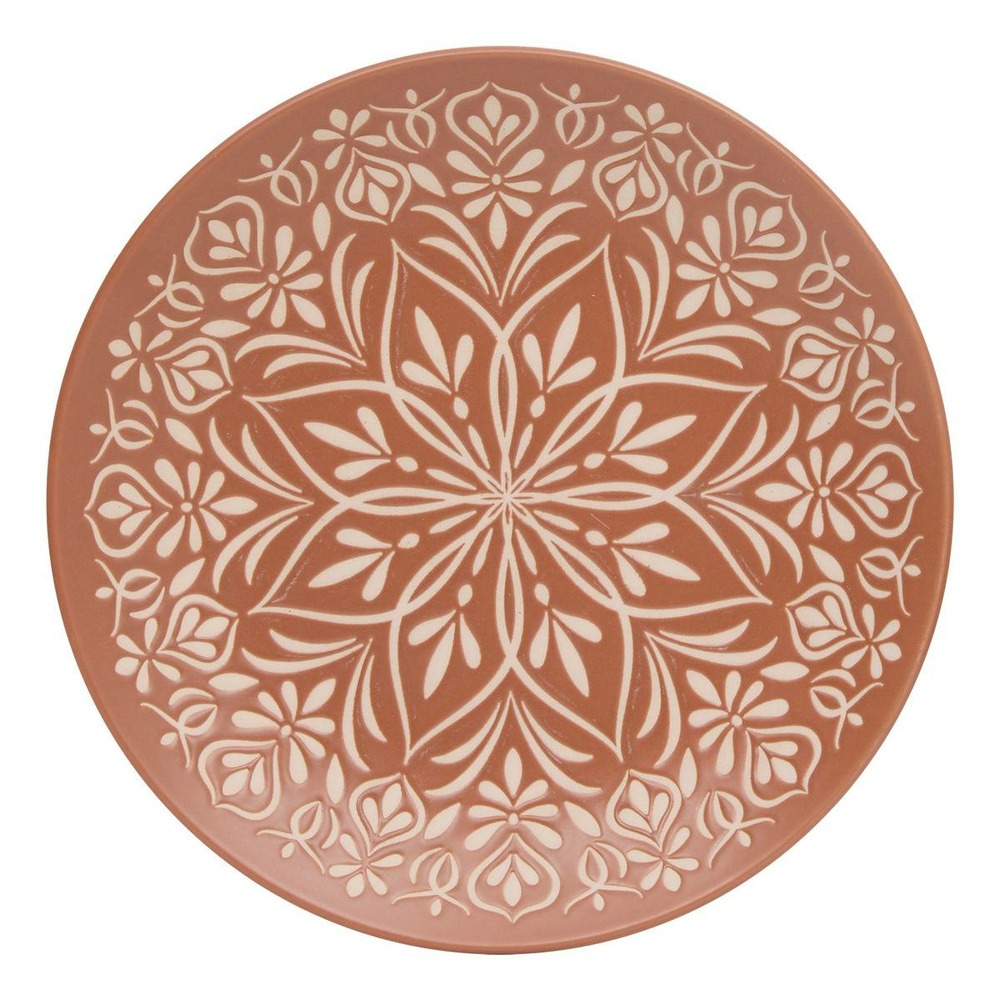 Assiette dessert ines d21cm terracotta