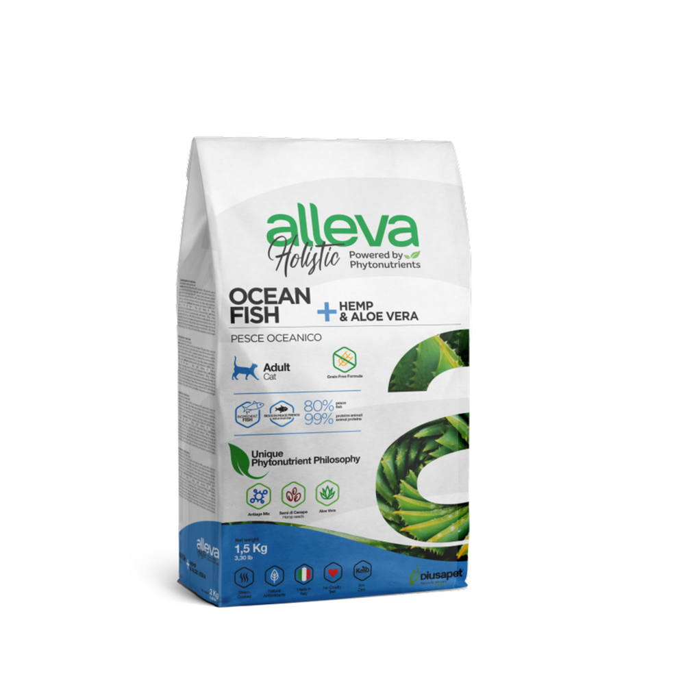 Croquettes sans céréales poisson pour chat 10kg