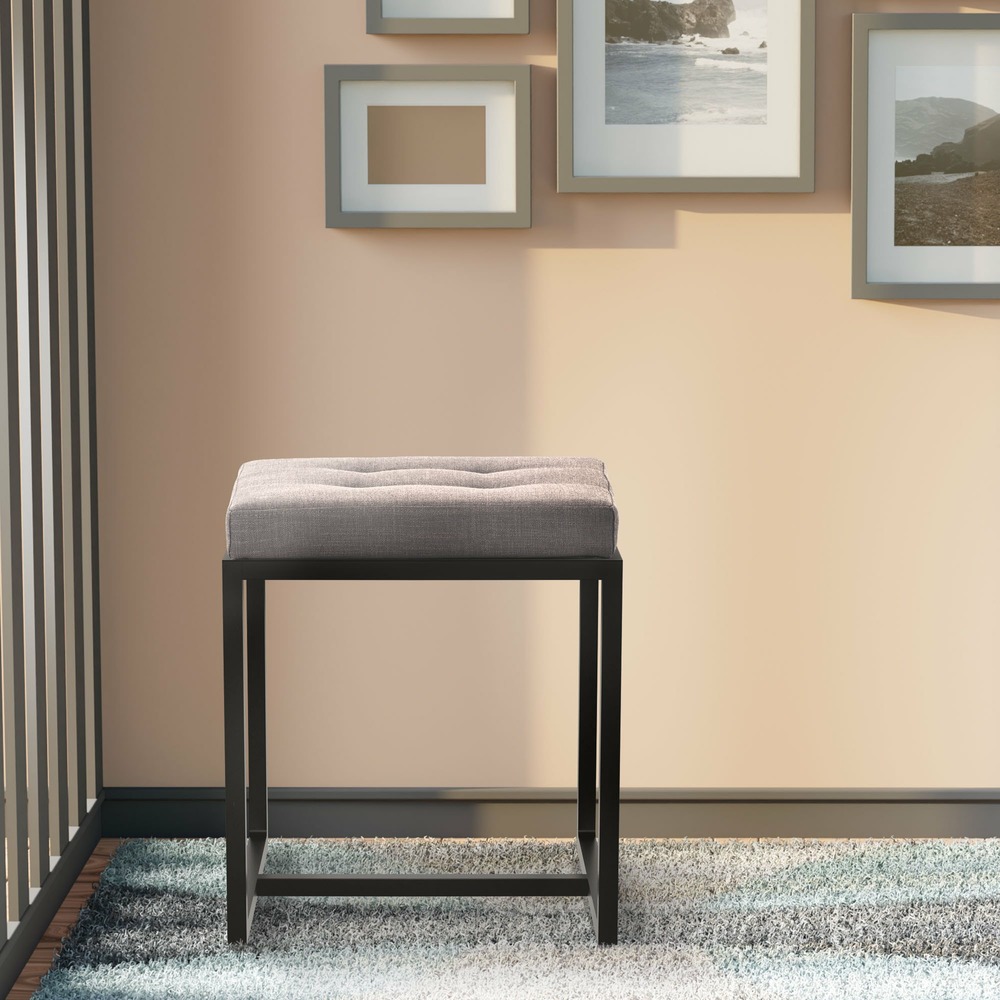 Tabouret en tissu barci b