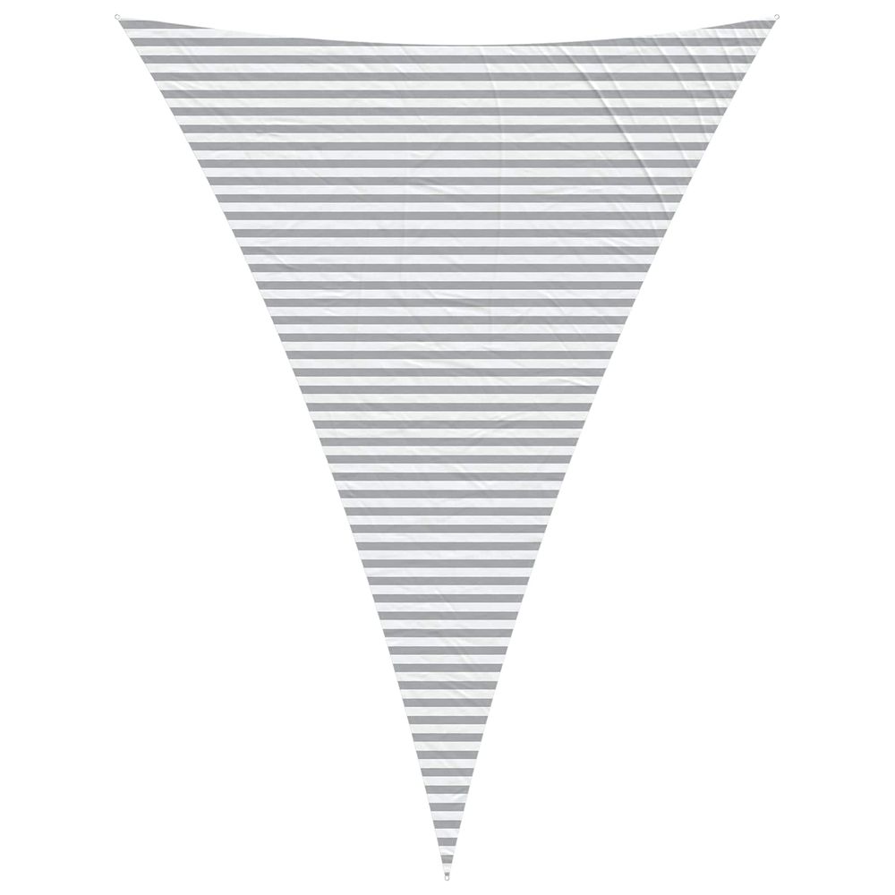 Voile d'ombre triangulaire 5 x 7 x 7 m 100 % polyester oxford