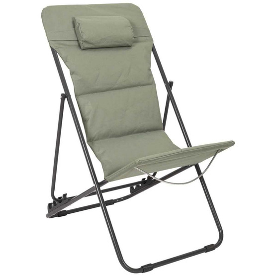 Transat en métal pliant corfou