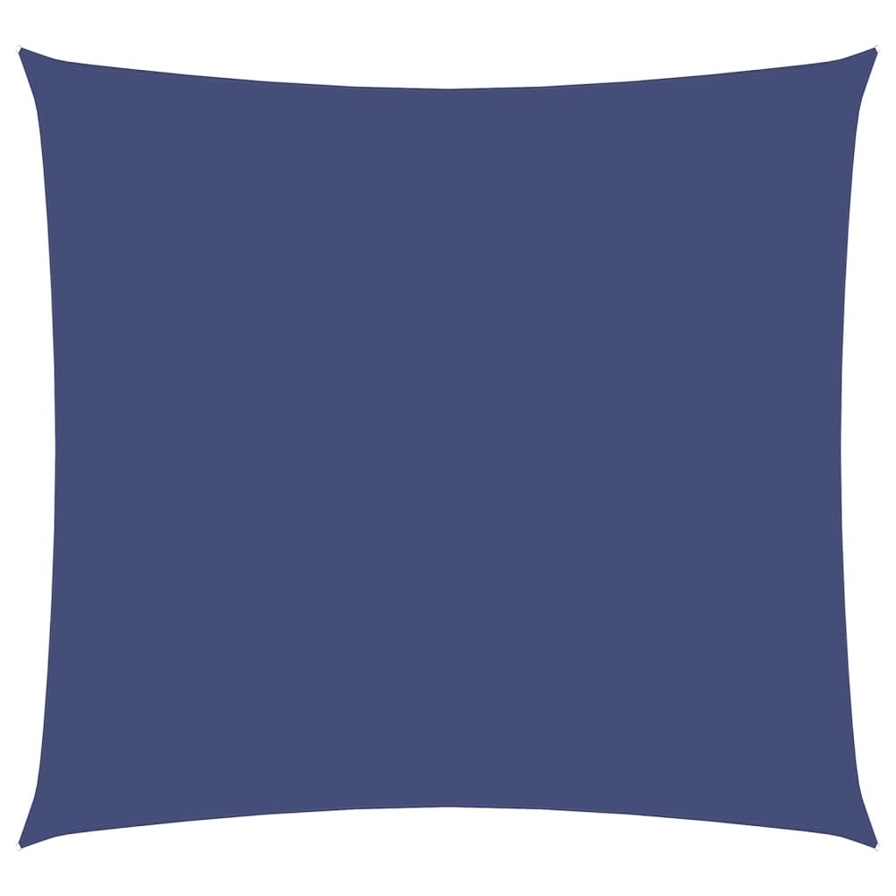Voile de parasol tissu oxford carré 2,5x2,5 m bleu