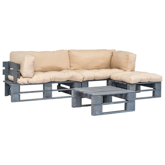 VIDAXL SALON DE JARDIN 4 46-(917586)