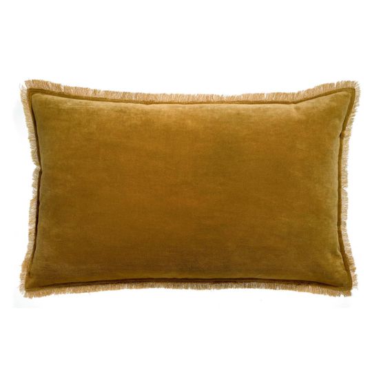 Coussin uni fara bronze 40 x 65 cm