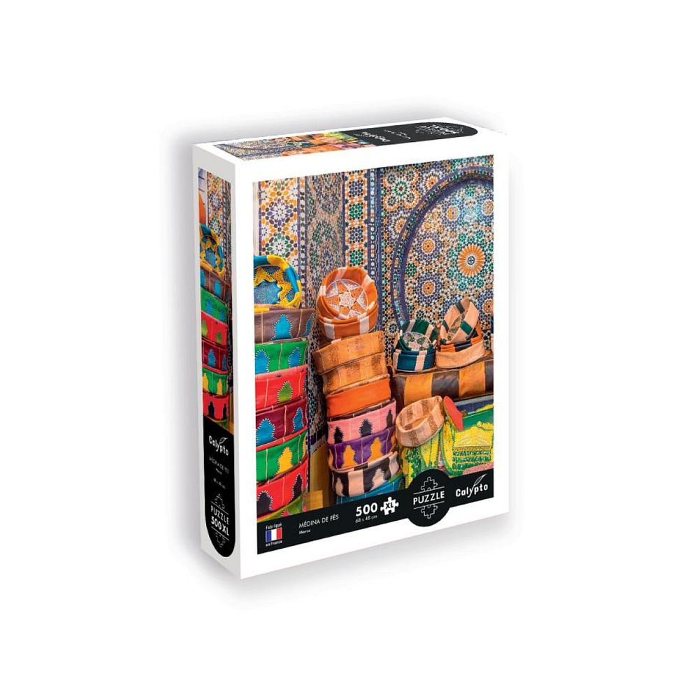 Puzzle 500 pièces xl - médina de fès - maroc