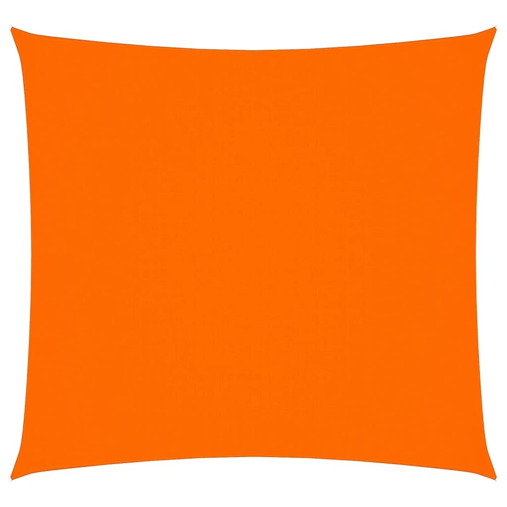 Voile de parasol tissu oxford carré 3,6x3,6 m orange
