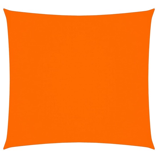Voile de parasol tissu oxford carré 3,6x3,6 m orange