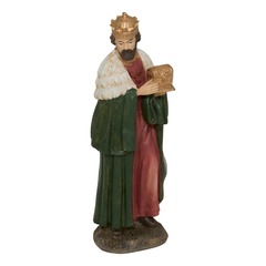 Santon pour crèche de noël h.20cm résine assorti