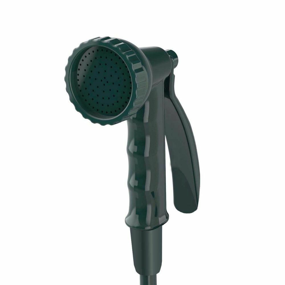 Pistolet darrosage noir 8 jets reglables en materiaux durables pour jardin