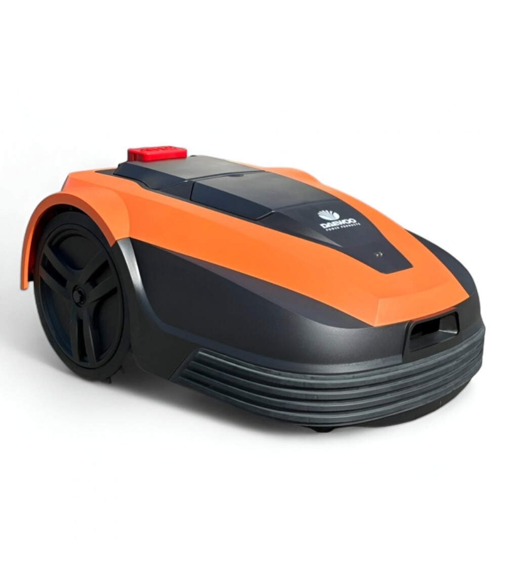 Tondeuse robot autonome daewoo 600m² - coupe 18cm, 22m/min, batterie 20v 5,2ah - darlm600i