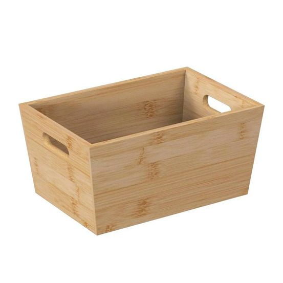 Panier de rangement bambou