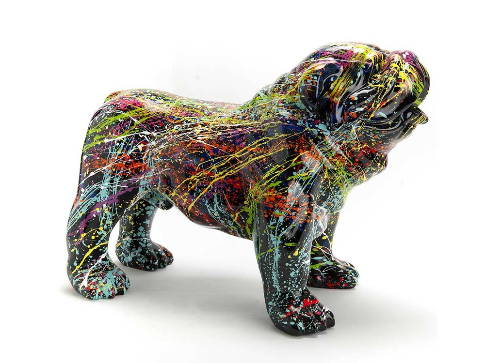 Bulldog usa splash noir