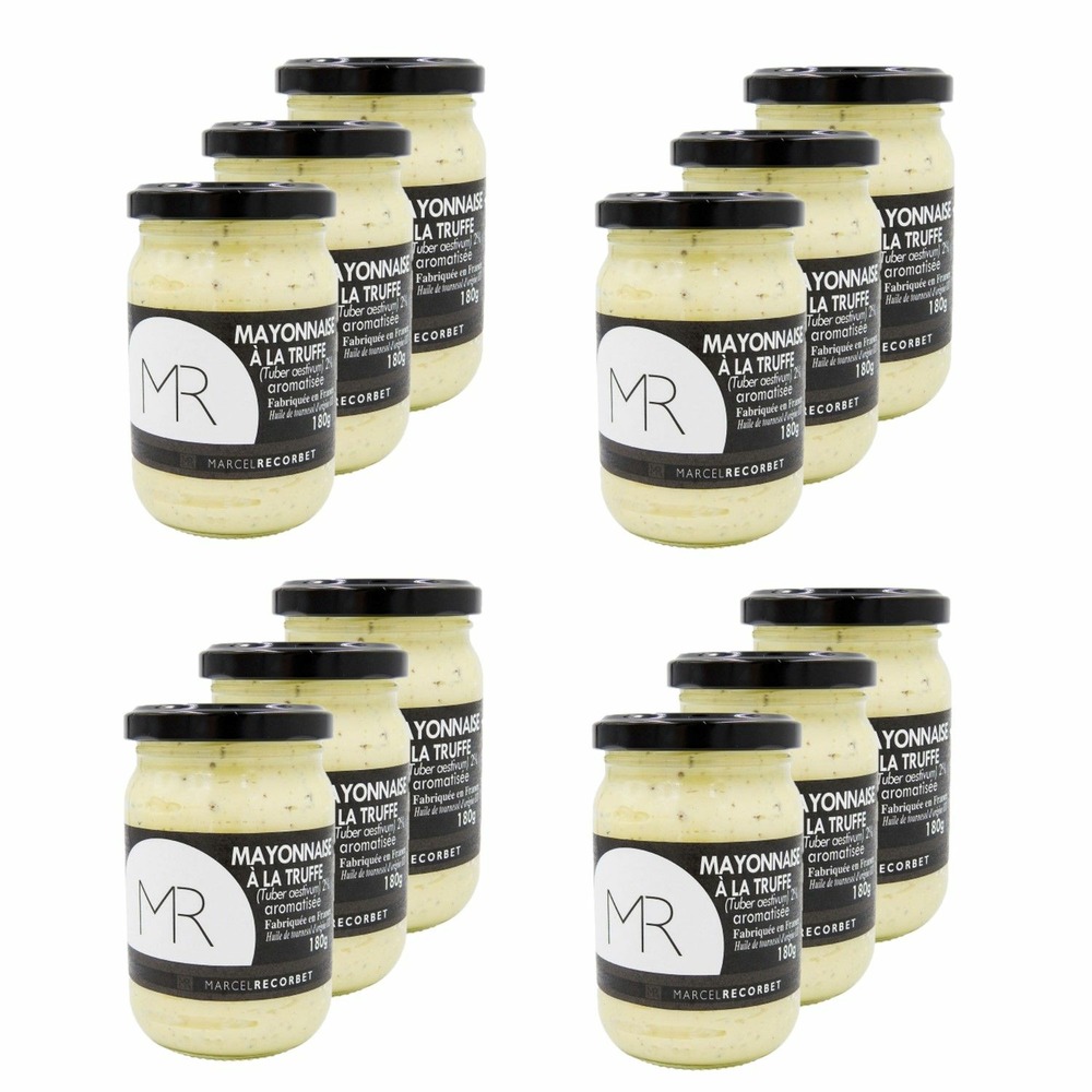 Mayonnaise à la truffe blanche d'été 2% - marcel recorbet