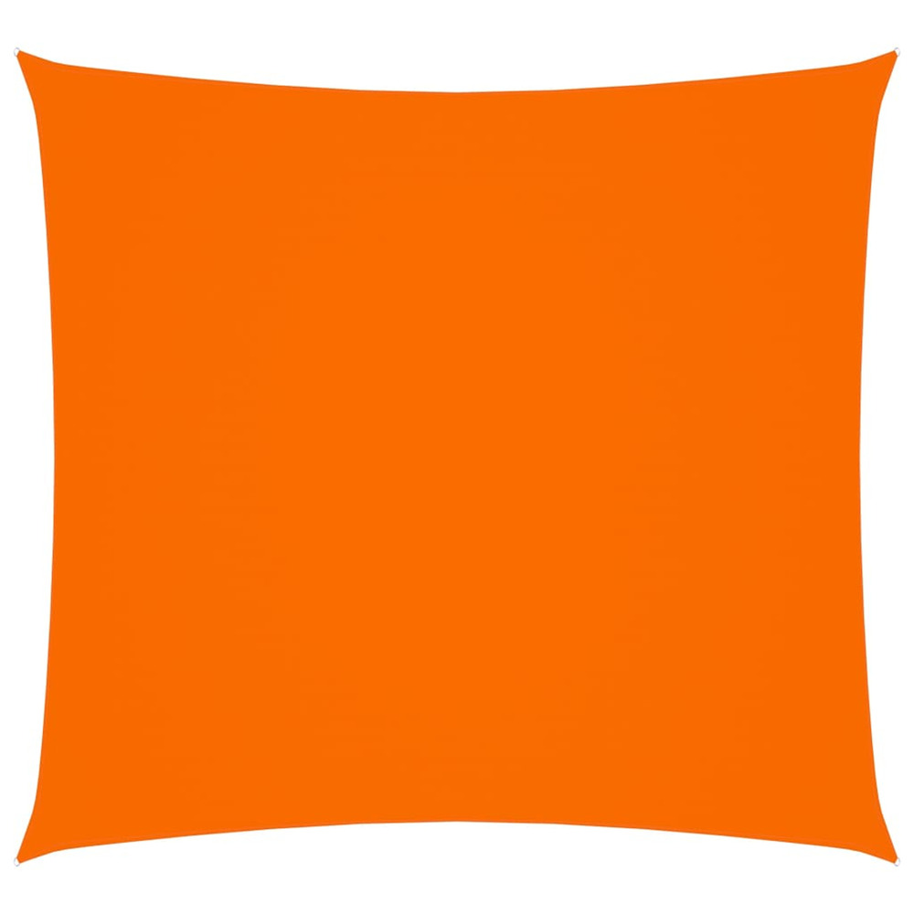 Voile de parasol tissu oxford carré 4x4 m orange