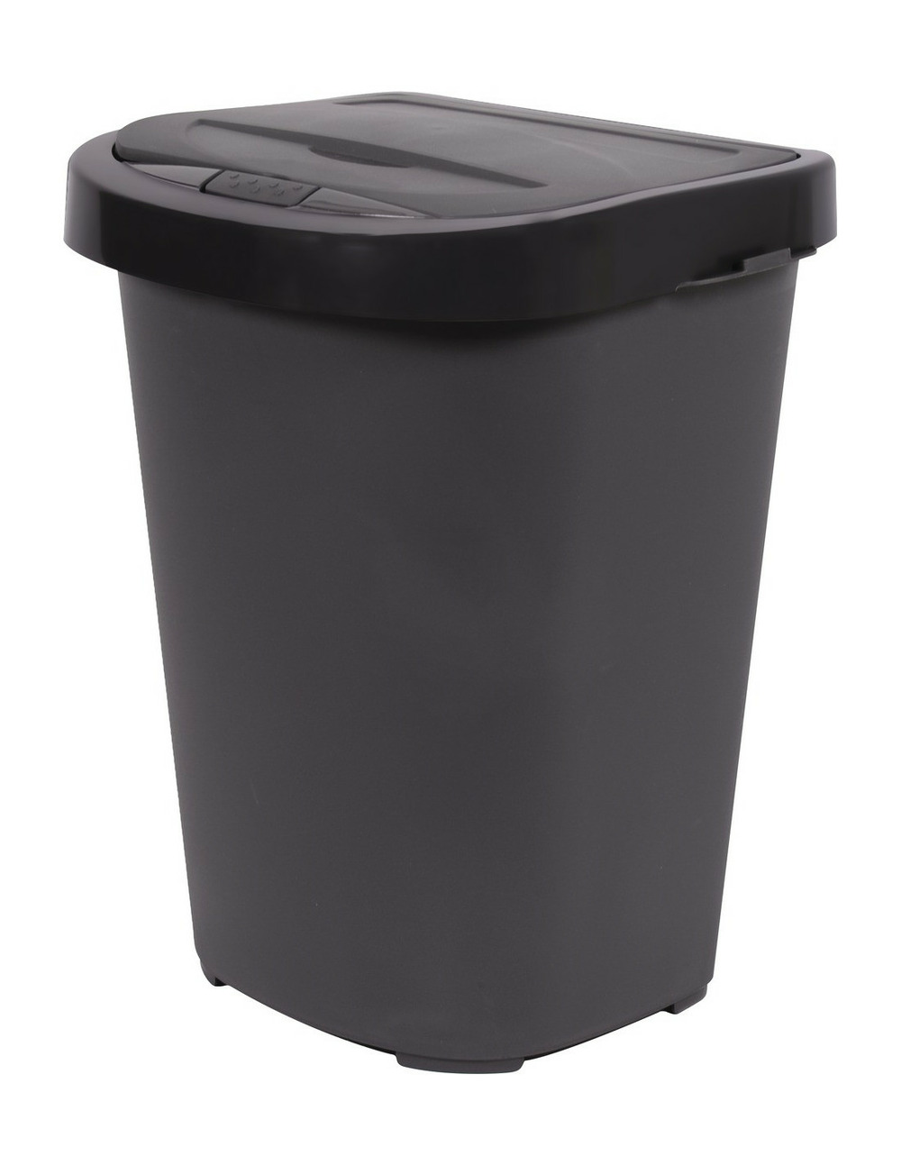 Poubelle tri-home 40 l gris anthracite - eda
