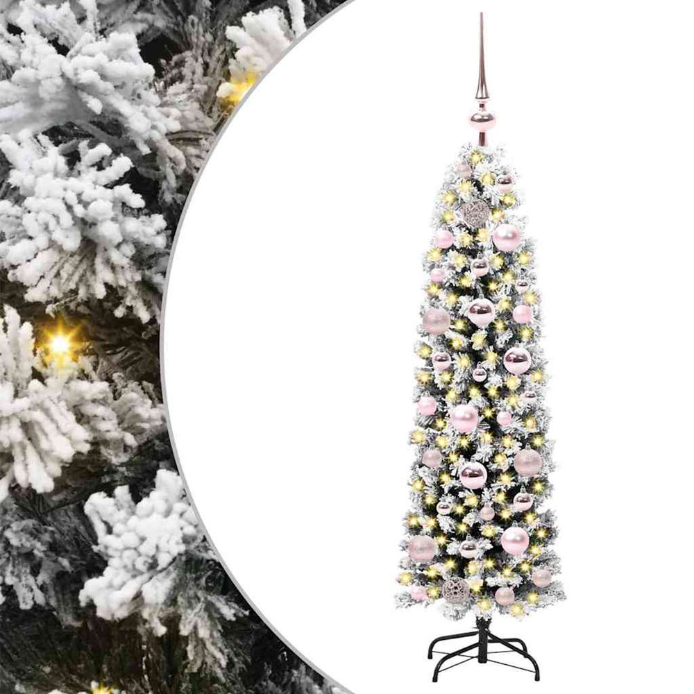 Sapin de noël artificiel vert 120 cm pvc et acier et plastique
