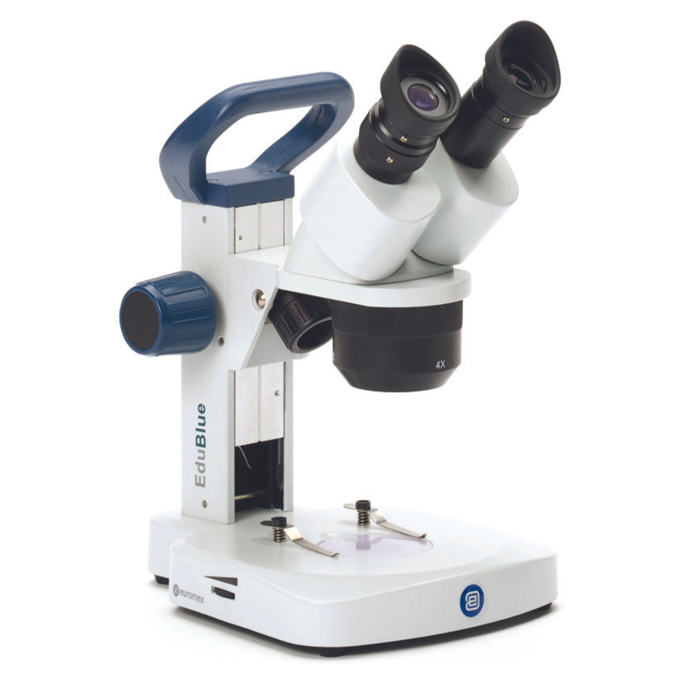 Stéréomicroscope binoculaire edublue - 2x/4x - statif à crémaillère