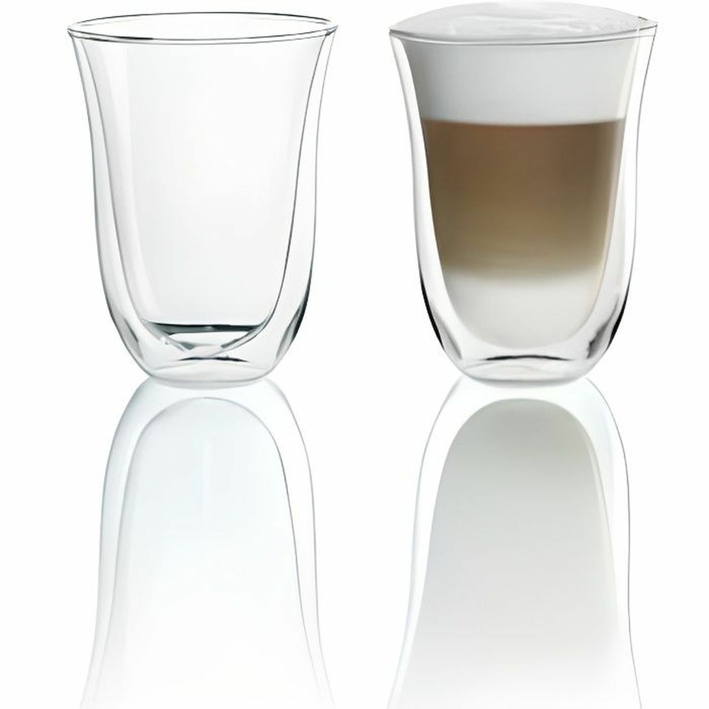 2 tasses latte macchiato - delonghi - contenance 22 cl