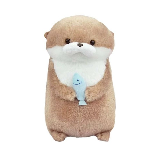 Peluche Loutre Mignonne Pour Chat, Poisson à Queue De Poil