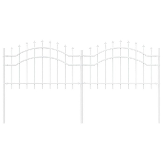 Clôture de jardin woerden blanc 240 x 115 cm