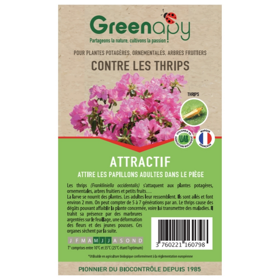 Phéromone : thrips (2 capsules)