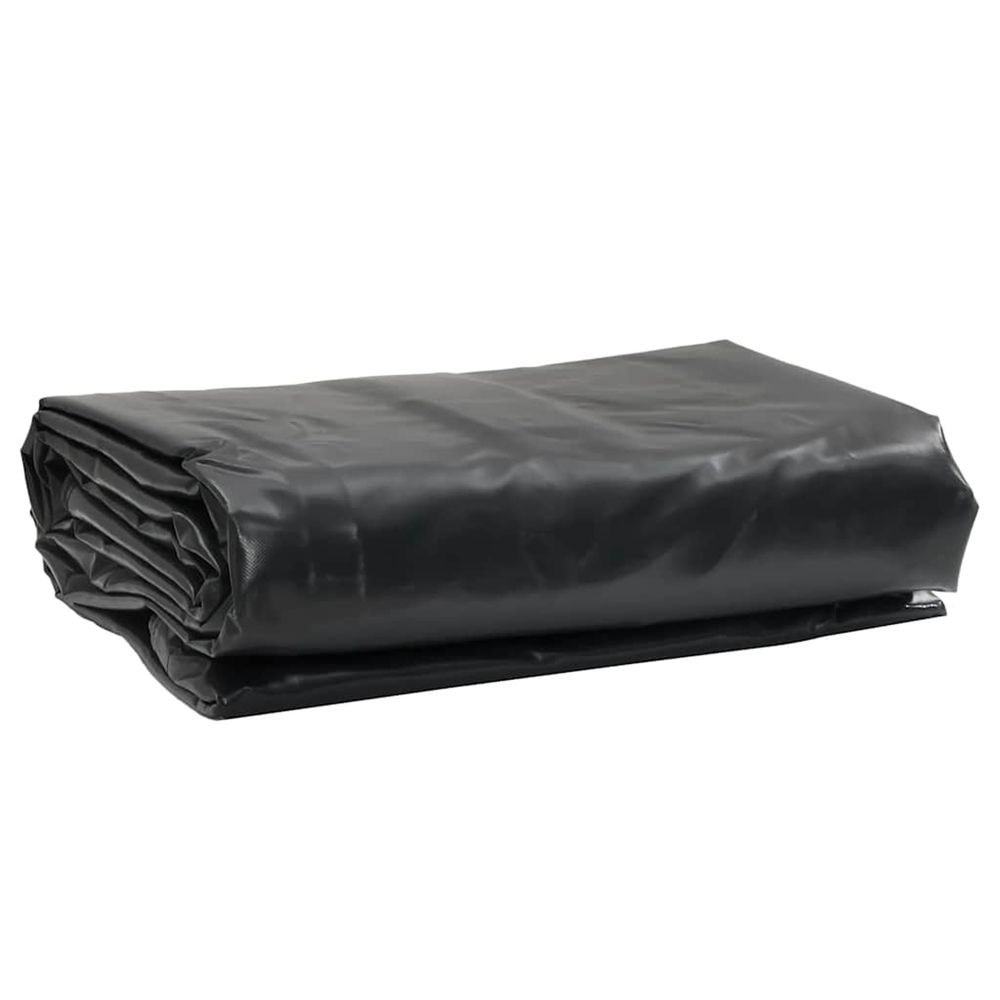 Bâche 650g / m² anthracite 3 x 3 m toile avec revêtement en pvc