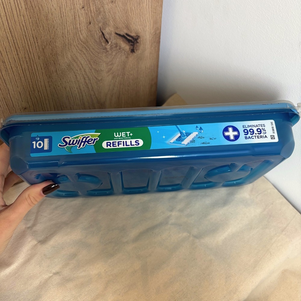 Swiffer serpillère humide antibactérienne – recharge x10 lingettes