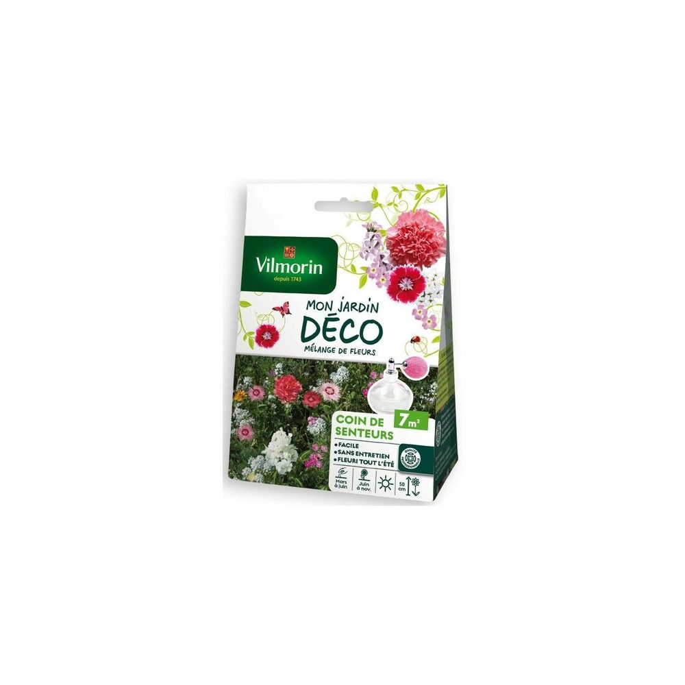 Sachet graines mélange de fleurs coin des senteurs 7m2
