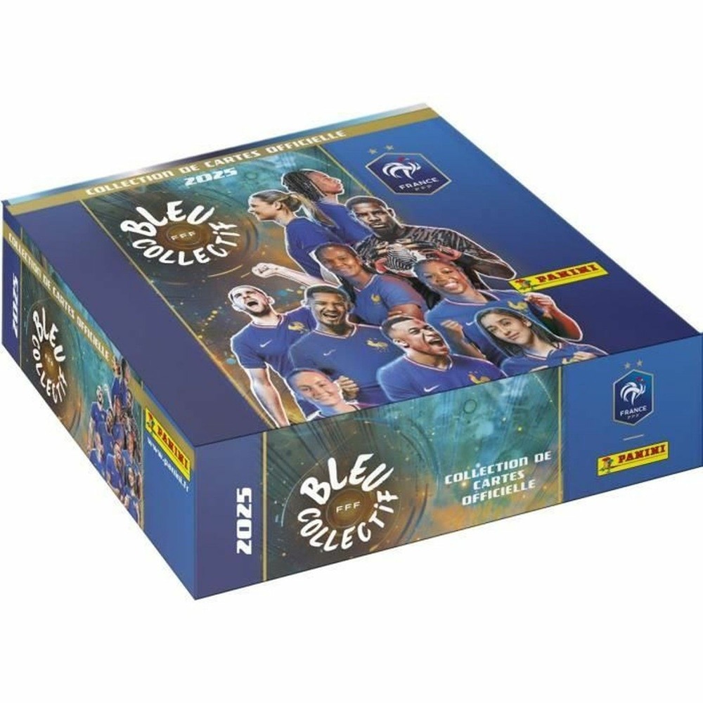 Boîte de 18 pochettes football federation 2025 tc - 108 cartes