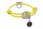 Collier discret de corde réfléchissant knot-a-collar™. Couleur: lichen green (jaune), taille: l (51-66cm)