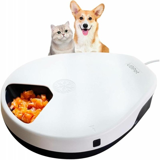 Ubpet distributeur de nourriture humide pour chats - avec réfrigération - 5 repas