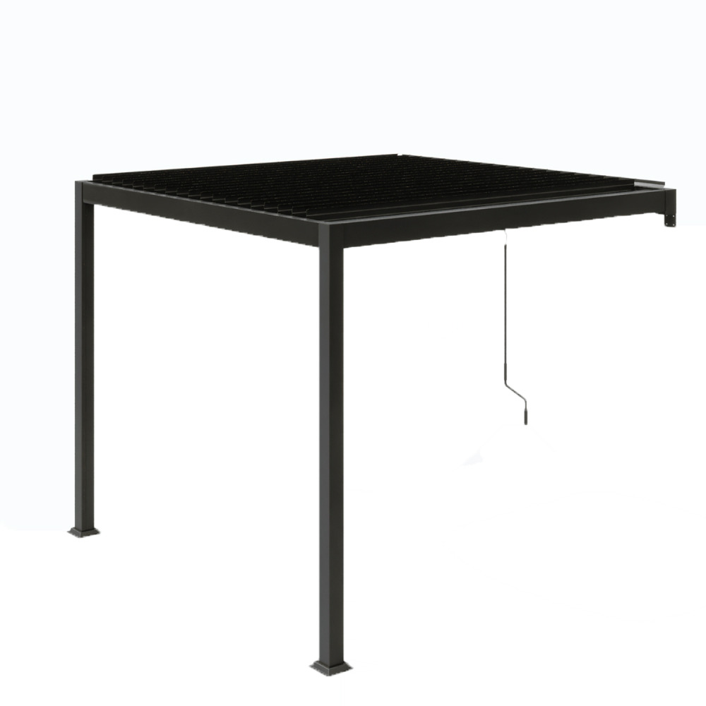 Pergola bioclimatique adossée 3x3 m agadir