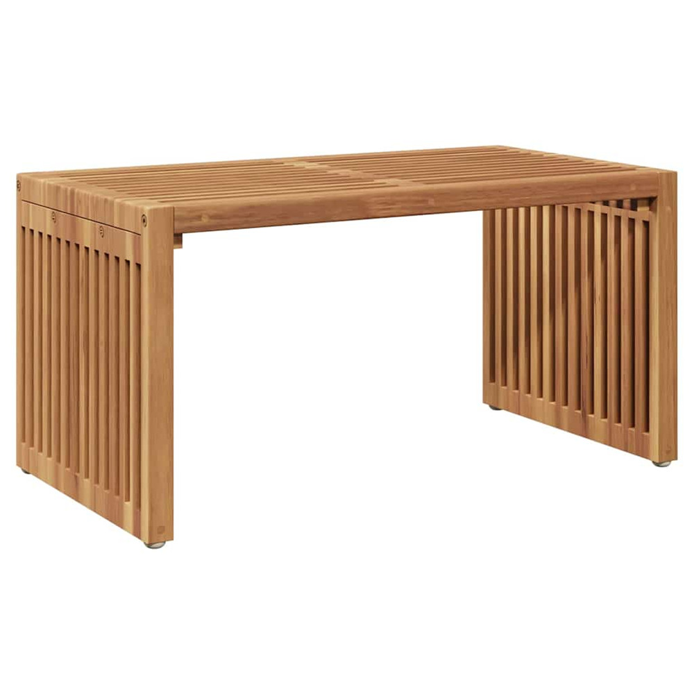 Table d'appoint de jardin marron 70 x 37,5 x 35,5 cm