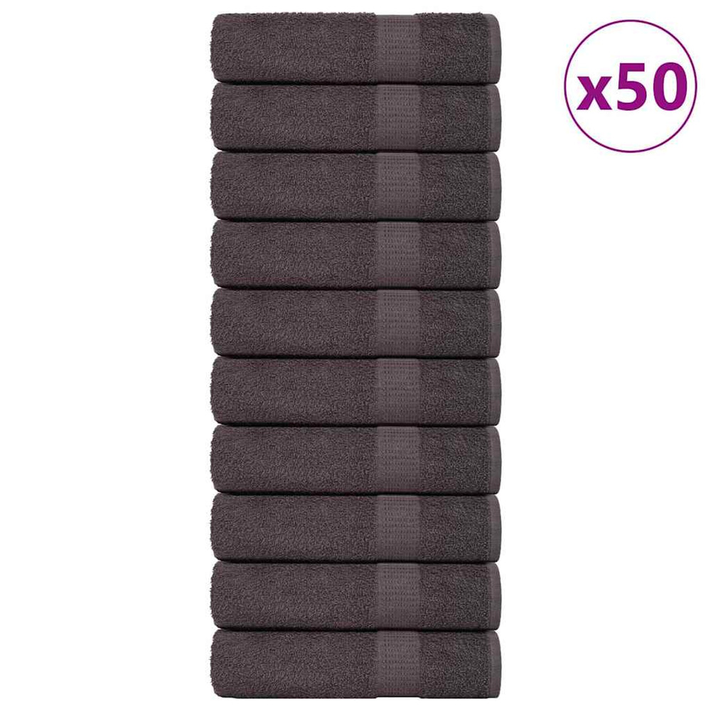 Essuie-mains frogn 50 pcs anthracite 50x100 cm 360 g/m²