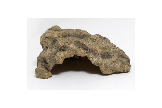 Cachette d'angle large pour reptile 28 x 20 x 13,5 cm - grotte pour reptiles (lézards, serpents, tortues), amphibiens et inverté
