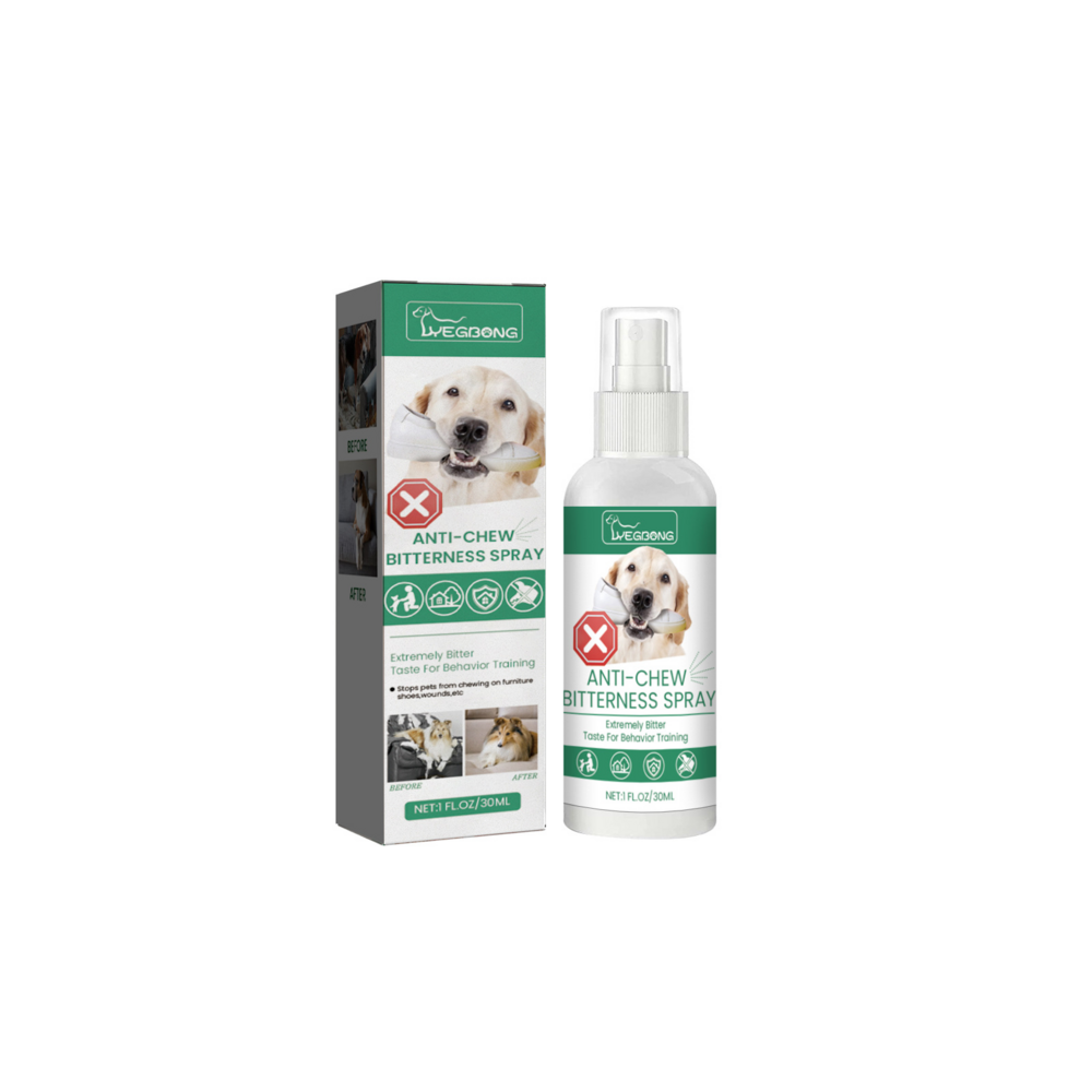 Spray anti - mastication pour animaux de compagnie, 30 ml - dtopbuyage