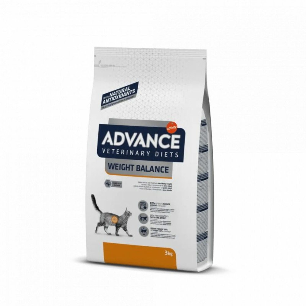 Croquettes chat veterinary diet weight balance - advance 3 kg