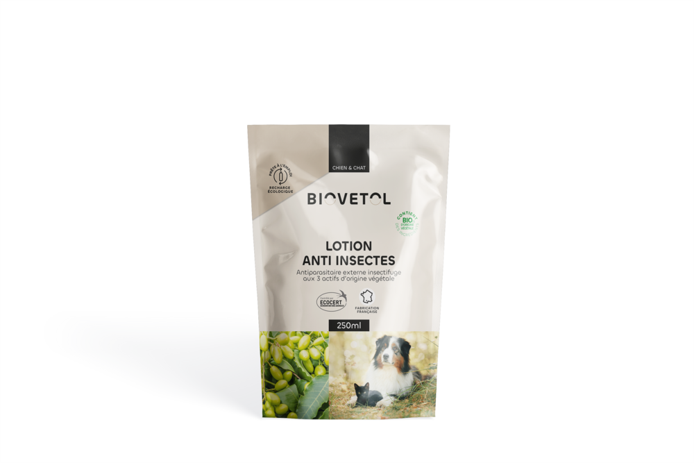 Lotion anti-insectes bio (recharge écologique) 250ml