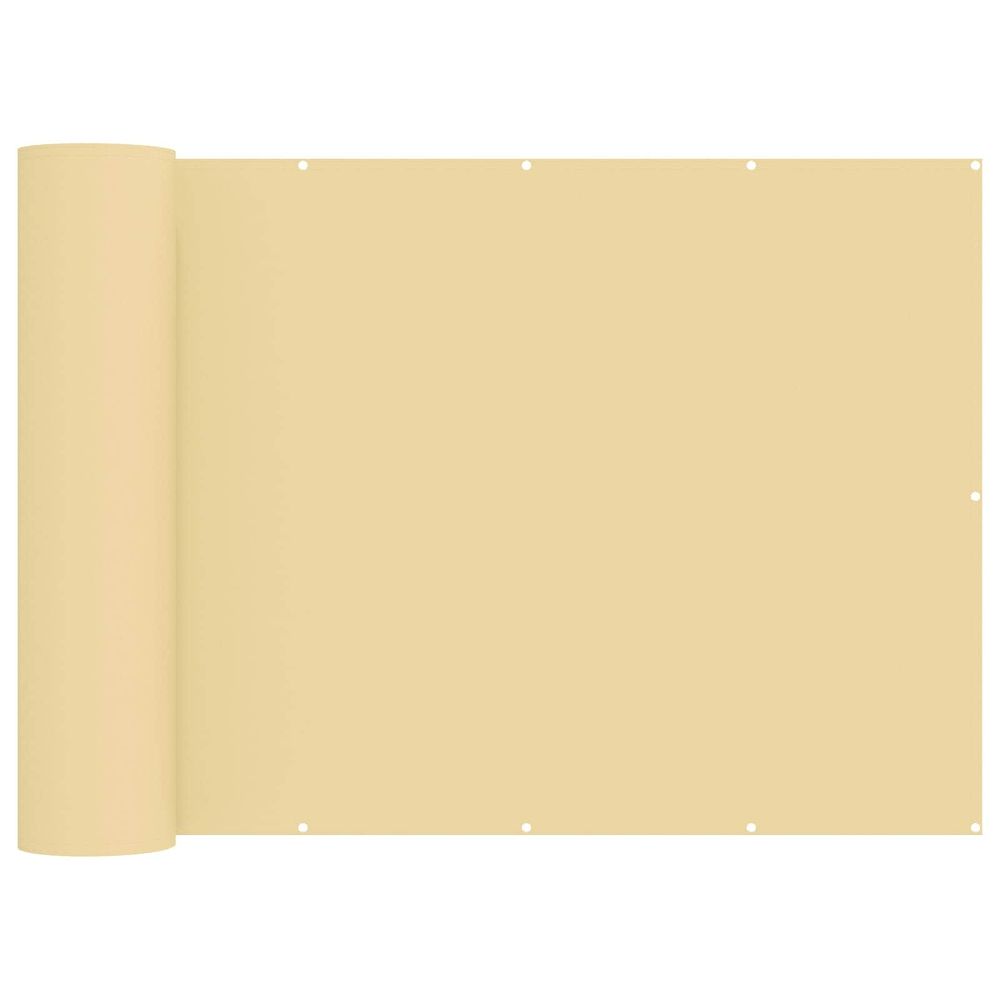 Écran de confidentialité pour balcon 150 x 600 cm polyester