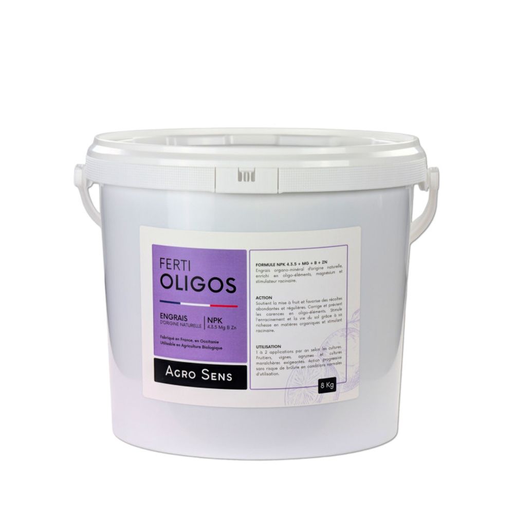 Ferti oligos : engrais riche en oligo-éléments - seau 8 kg