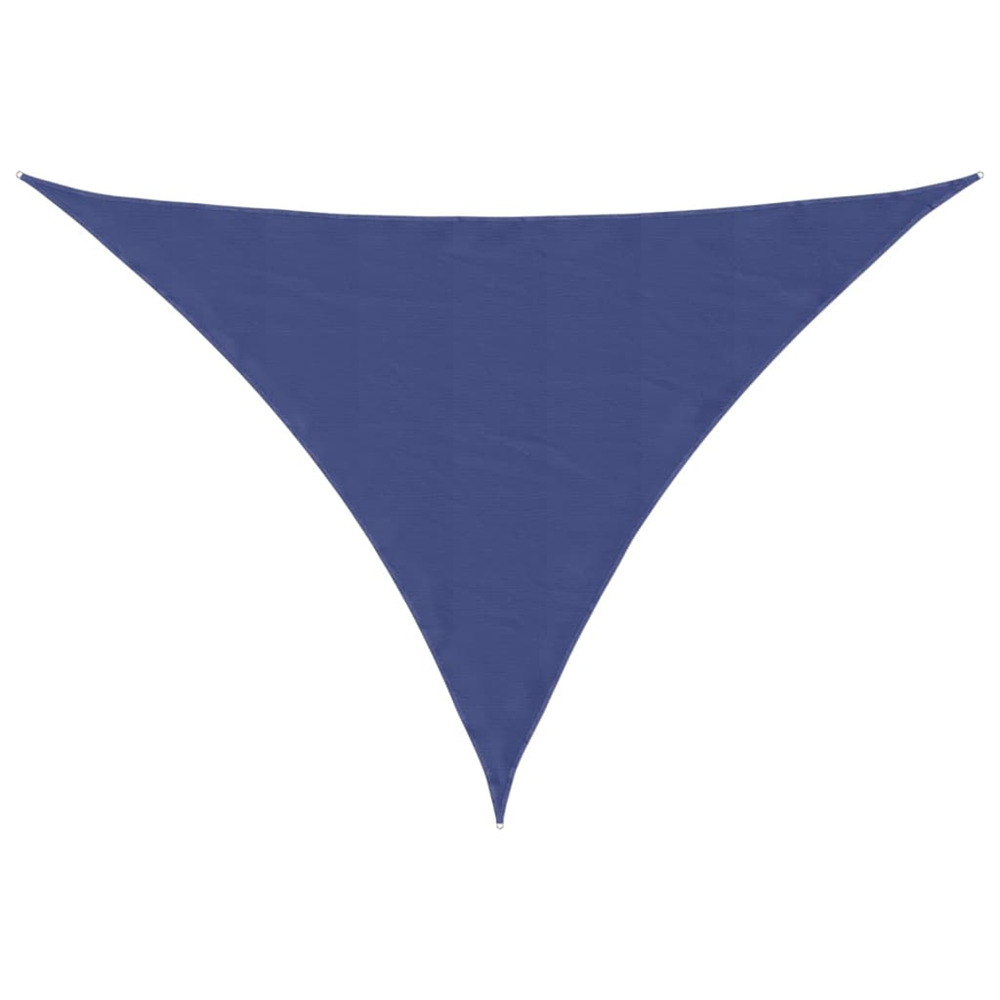 Voile de parasol tissu oxford triangulaire 4x5x6,4 m bleu