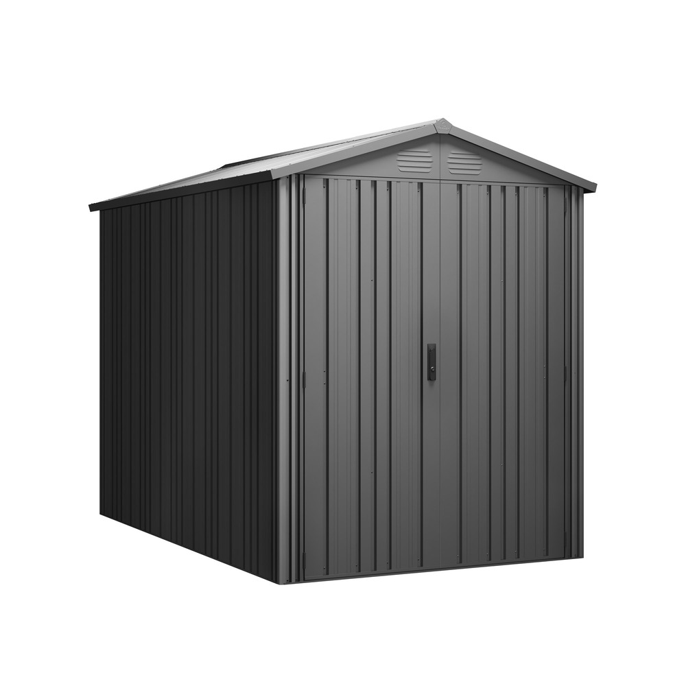 Abri pioneer y50 - 4,30m² - abri extérieur métallique - construction ironcore® - portes premium - anti-corrosion -10 ans de garantie