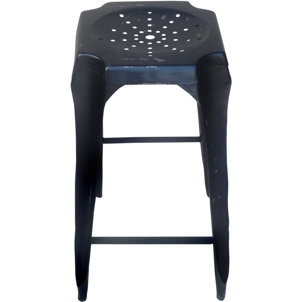 Tabouret de bar vintage noir