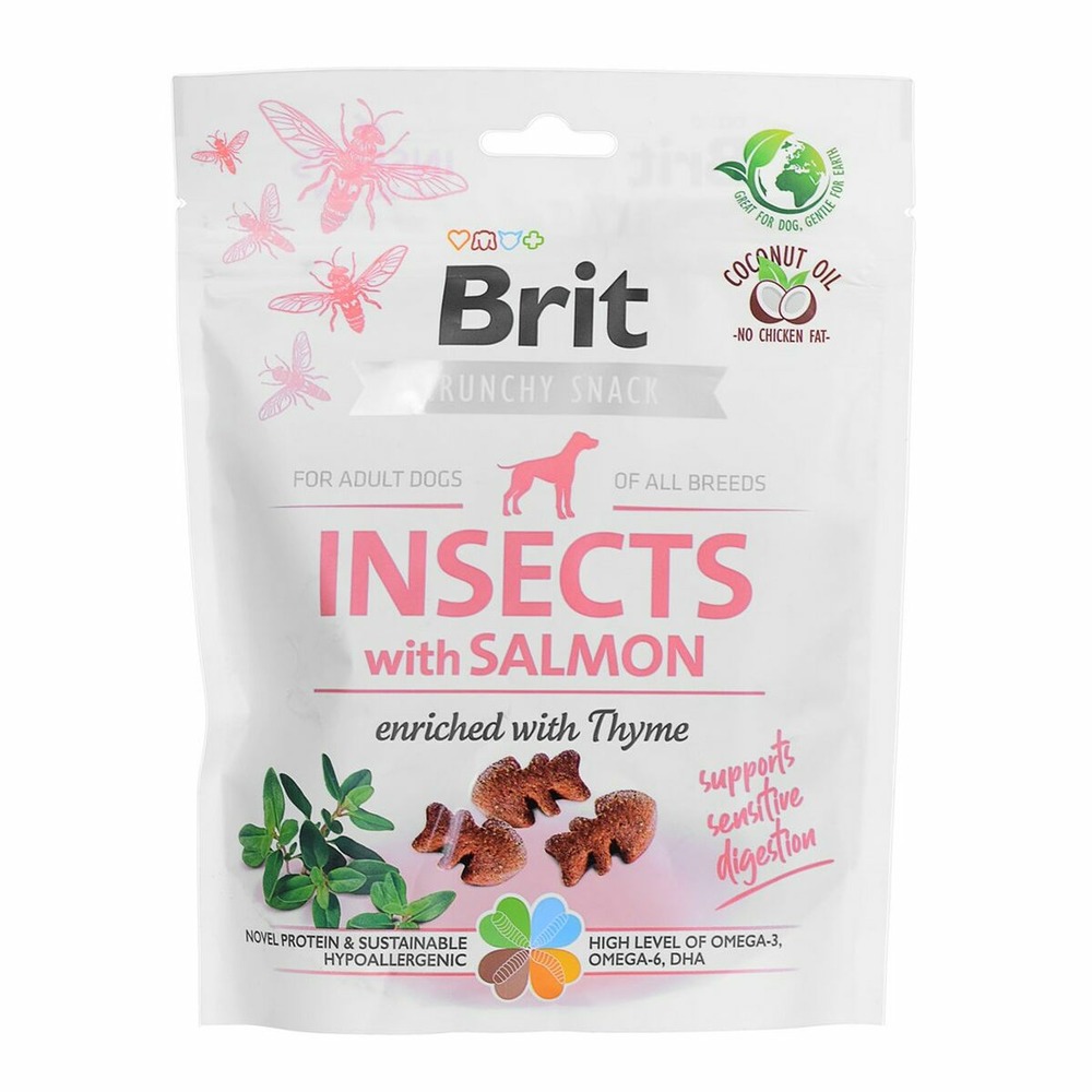 Snack pour chiens brit saumon 200 g