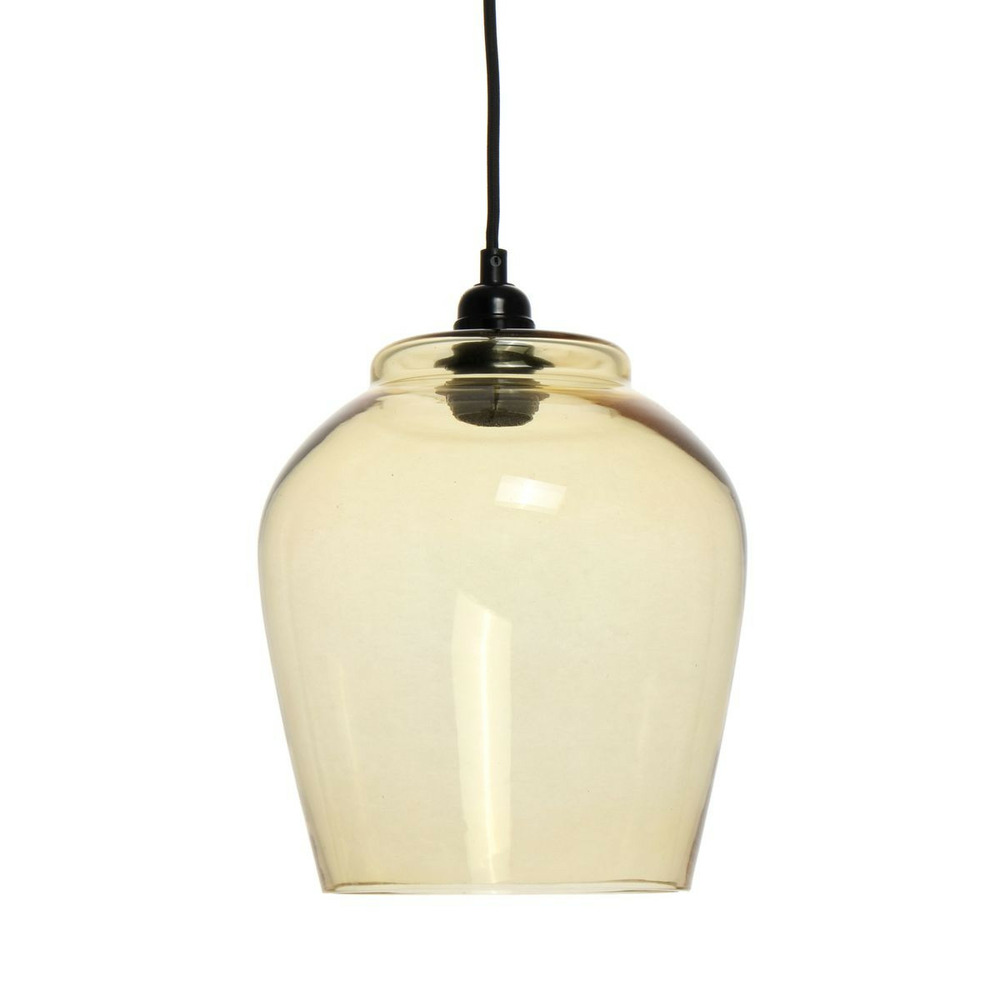 Lampe suspension en verre 