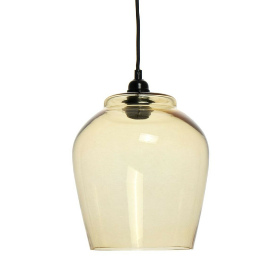 Lampe suspension en verre