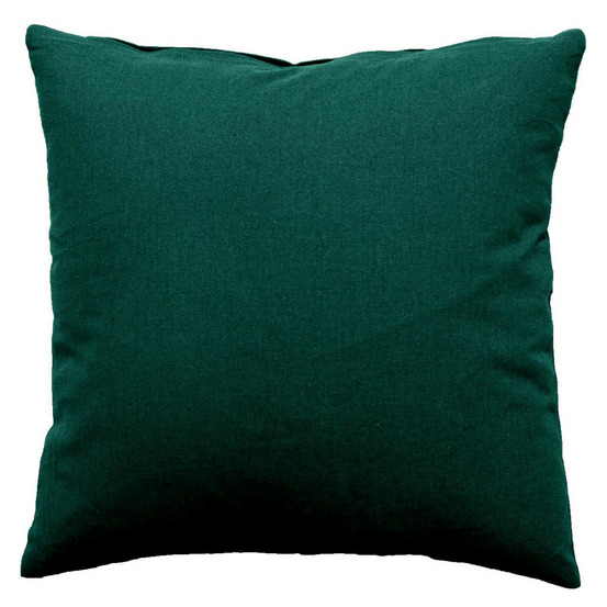 Coussin déco uni déhoussable
