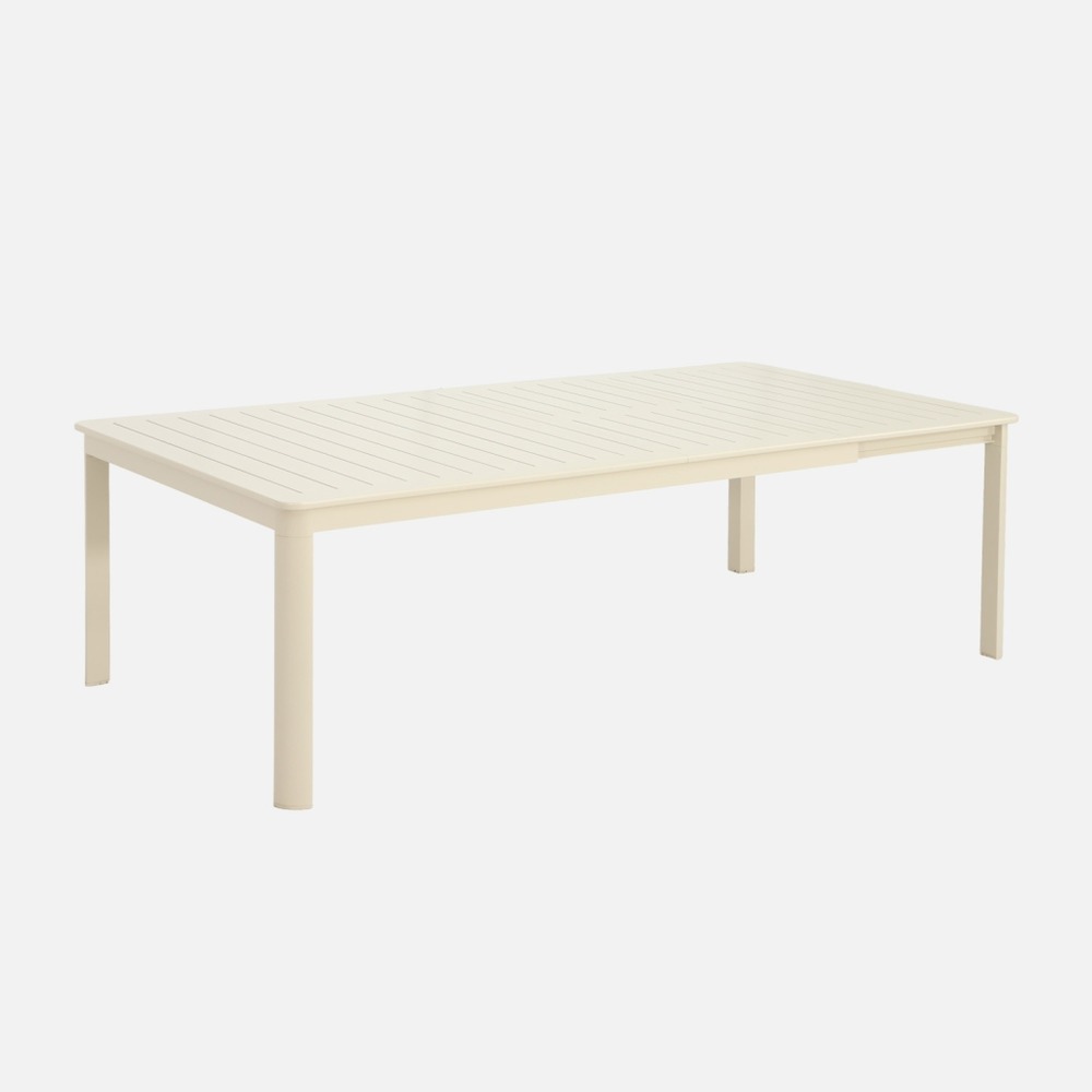 Table de jardin extensible aluminium 12 places - karo