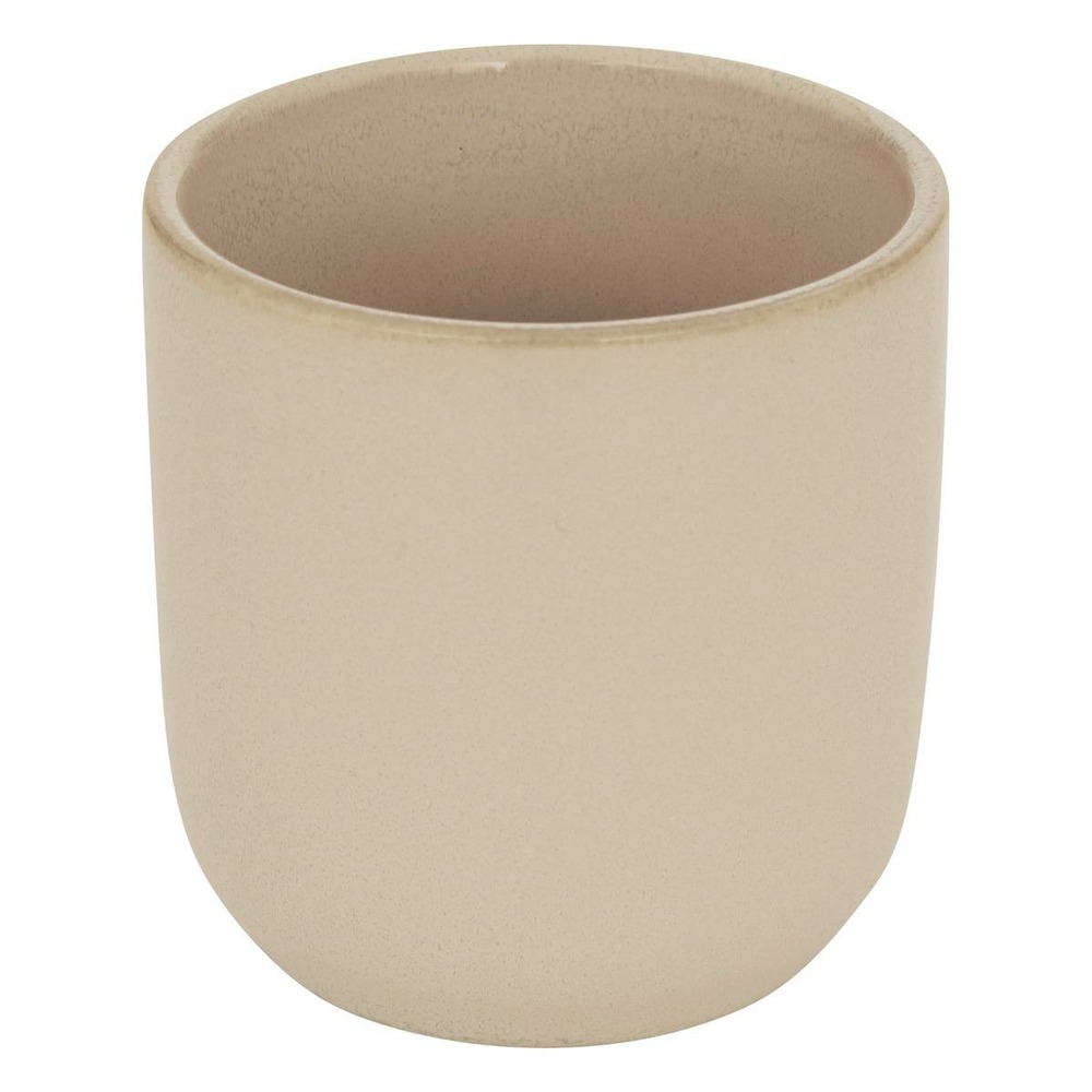 Tasse terre inconnue beige d6,7xp5,5cm