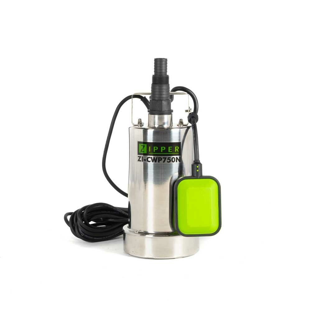 Pompe d'évacuation eaux claires - aspiration plate - 750 w - 230v